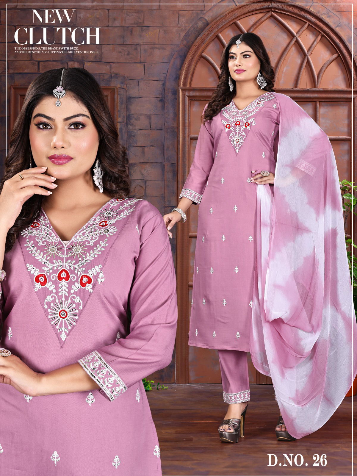 Kavya Khushi Vol 1 Roman Silk Kurti Bottom With Dupatta